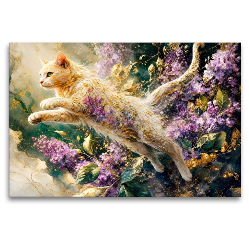 Katzensprung in der Fliederwelt