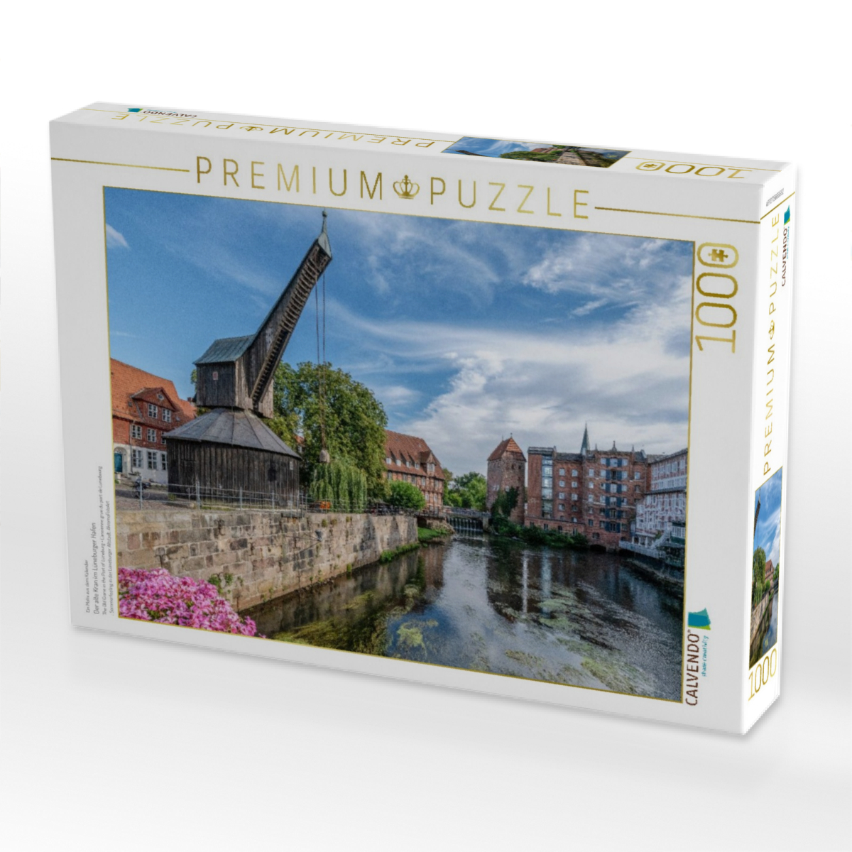 Der alte Kran im Lüneburger Hafen
