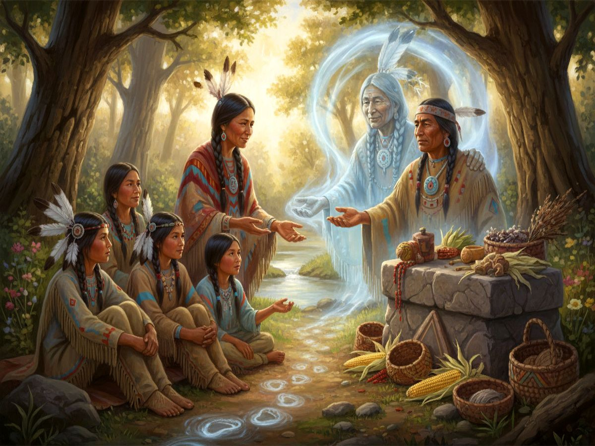 Die Ahnen sind immer um uns - Spiritualität der Indianer