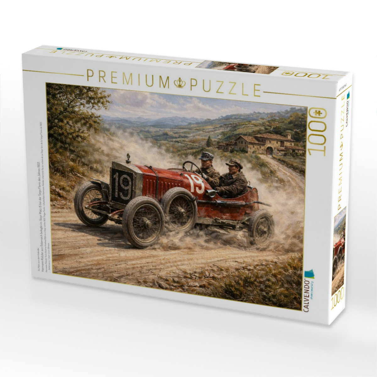 Hermann Rützler aus Österreich belegte im Steyr Platz 15 bei der Targa Florio des Jahres 1922.