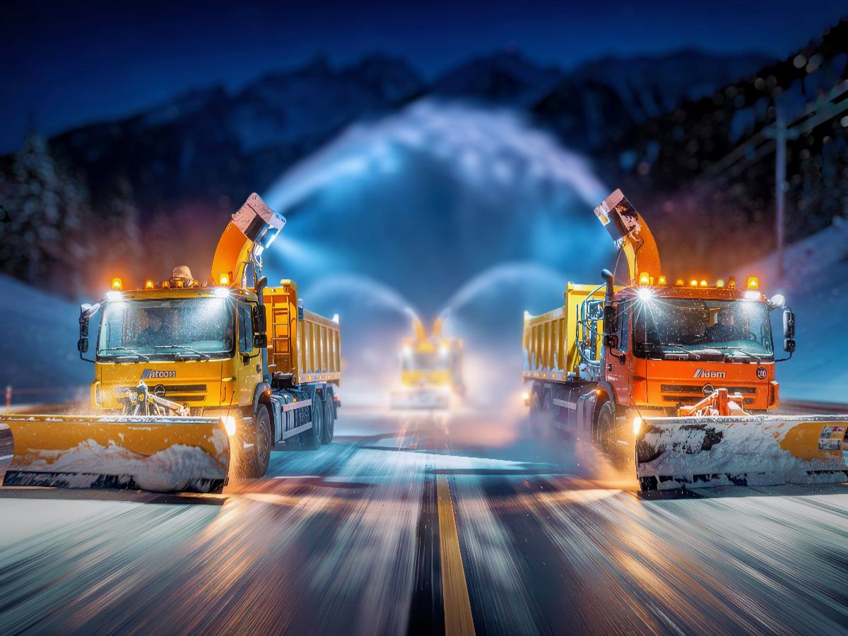 Unterwegs im Schnee