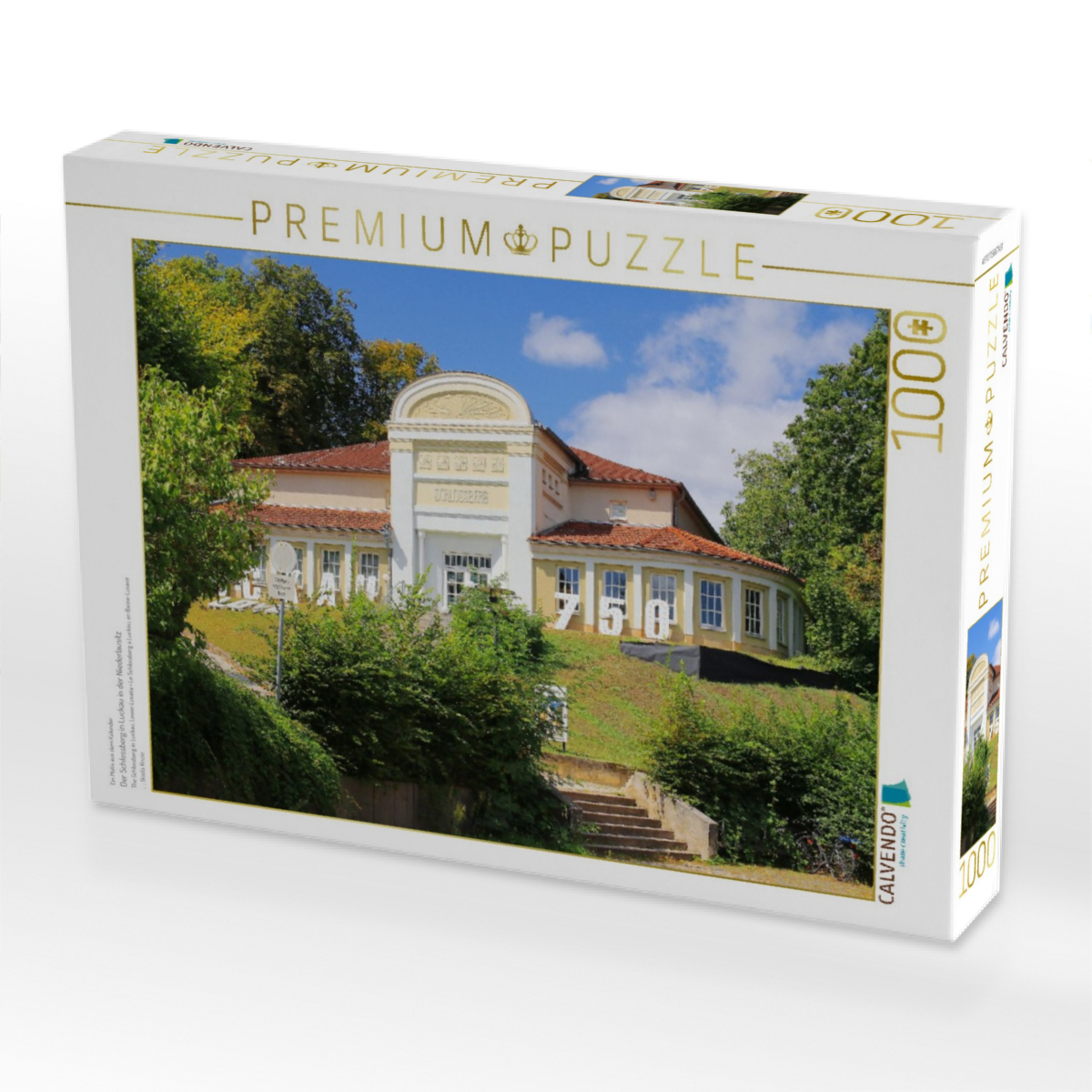 Der Schlossberg in Luckau in der Niederlausitz