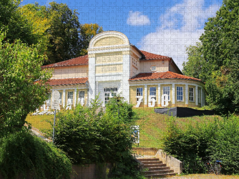 Der Schlossberg in Luckau in der Niederlausitz