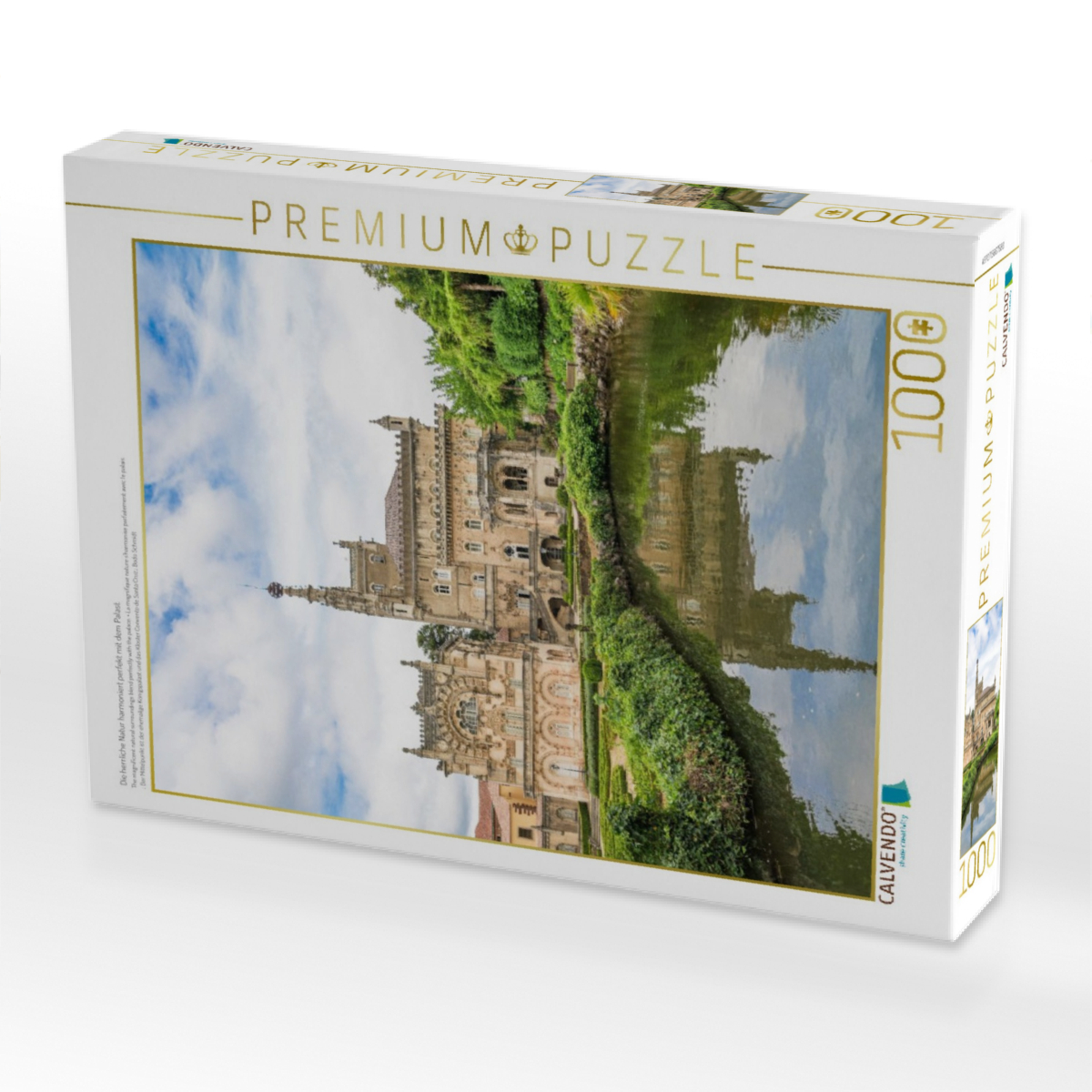 Die herrliche Natur harmoniert perfekt mit dem Palast.