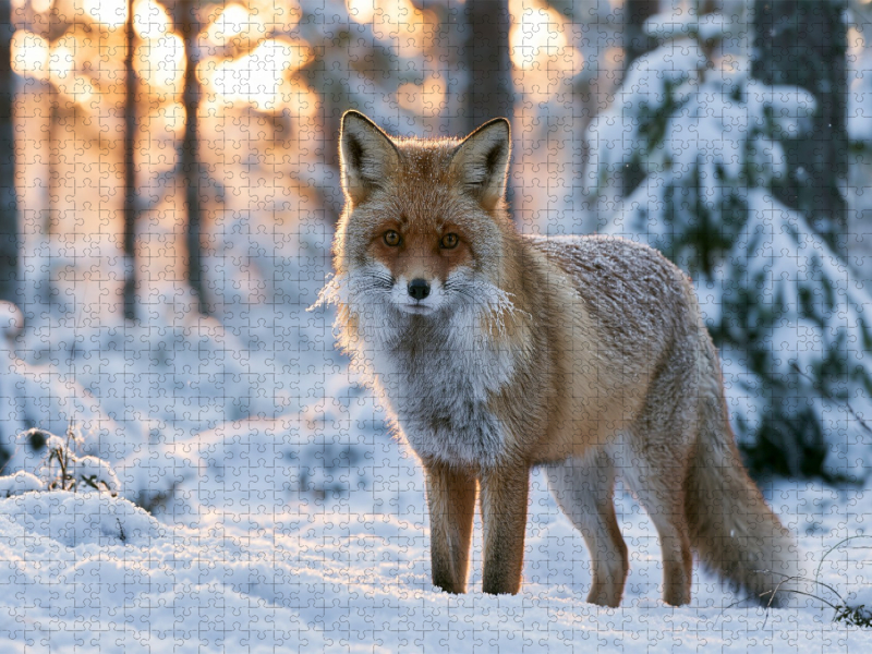 Winterzauber auf leisen Pfoten