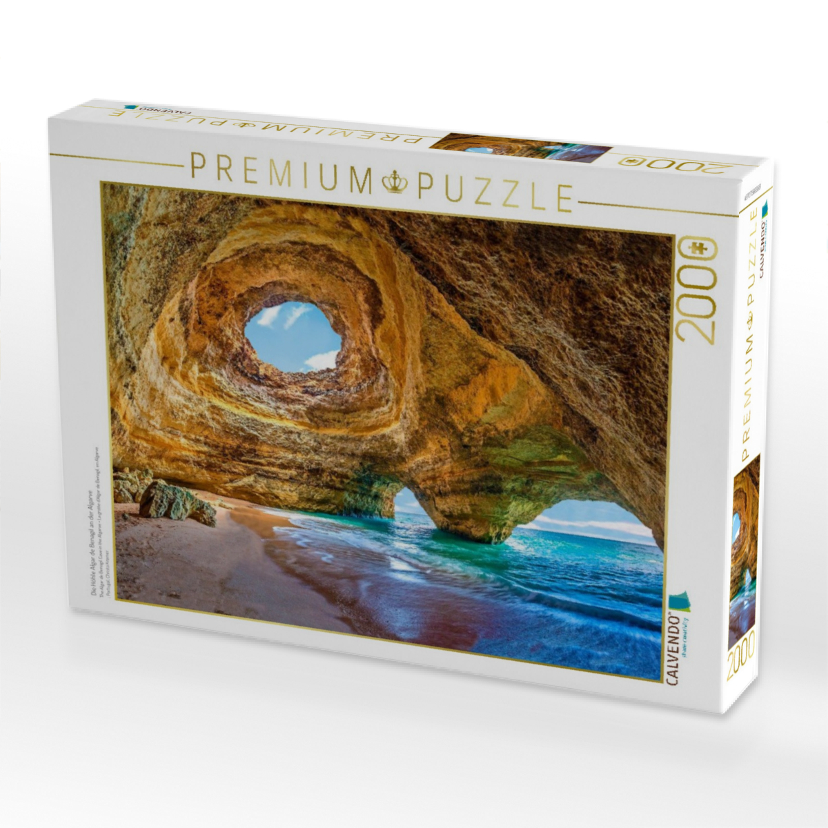 Die Höhle Algar de Benagil an der Algarve