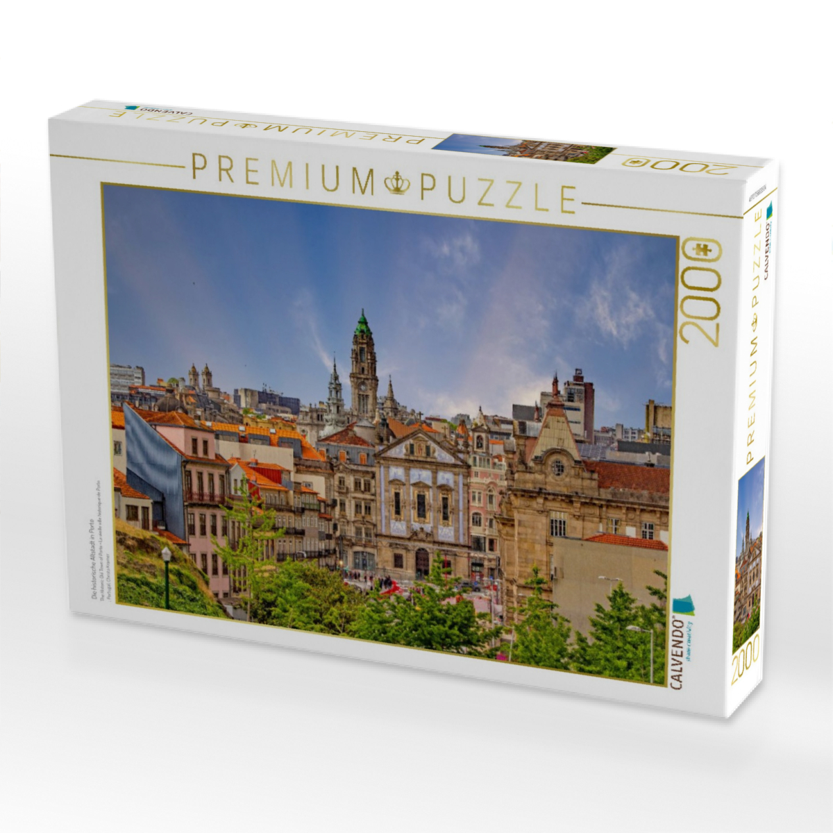 Die historische Altstadt in Porto