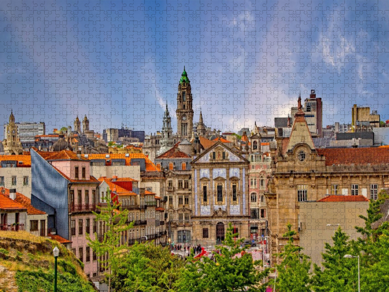 Die historische Altstadt in Porto