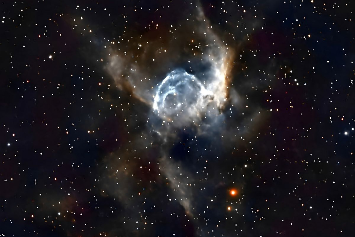 SH2-298 Thors Helm Nebel