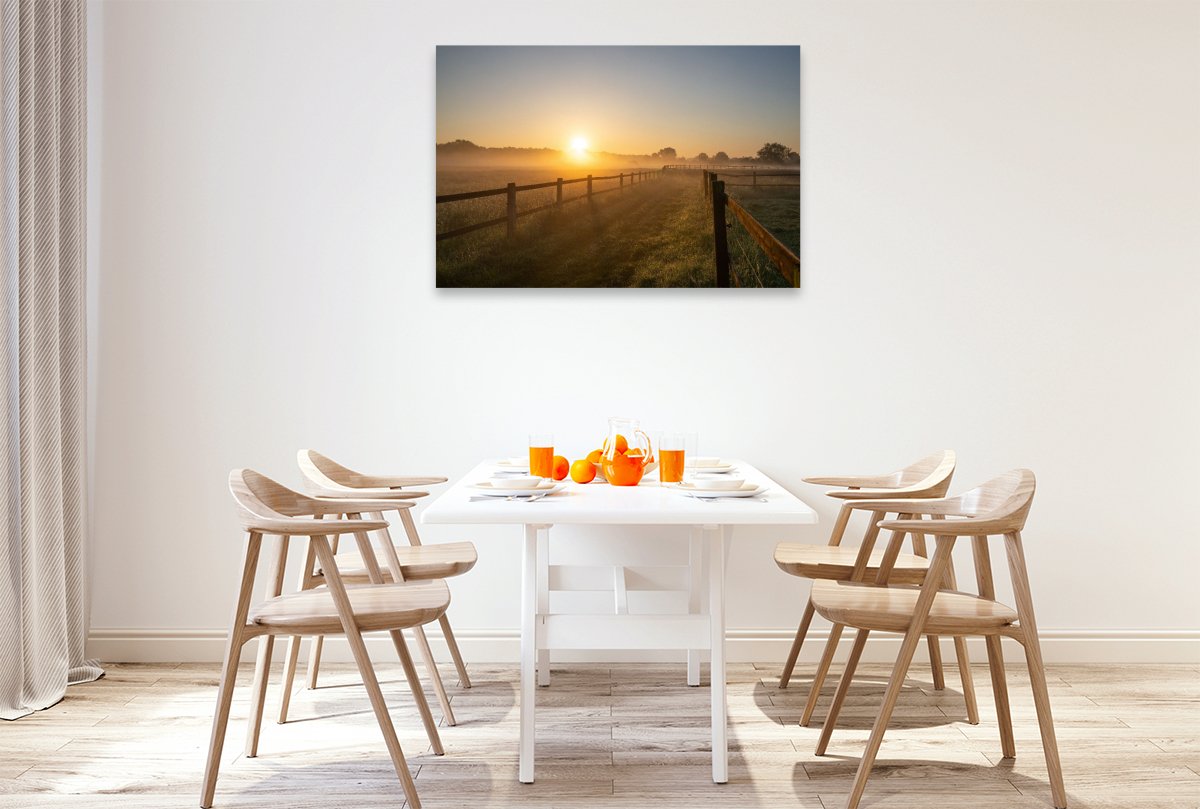 Sonnenaufgang über den Lippewiesen