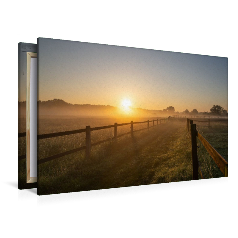 Sonnenaufgang über den Lippewiesen