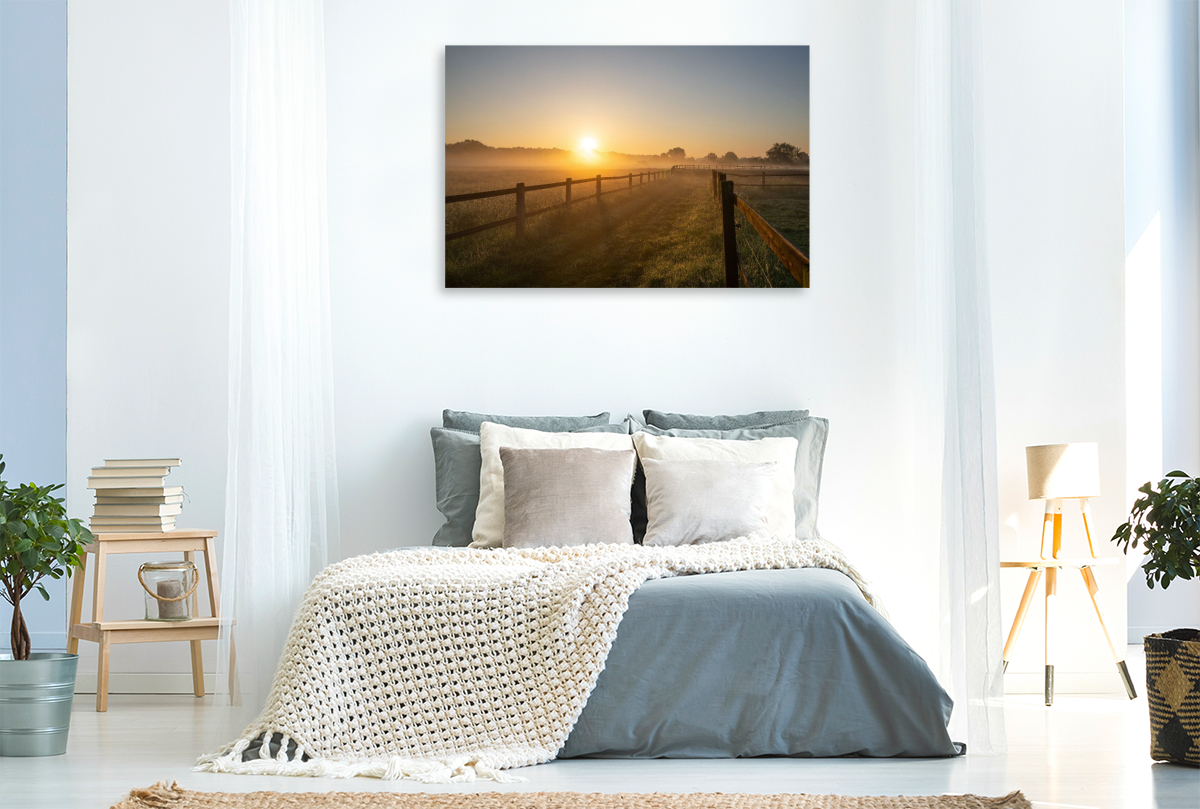 Sonnenaufgang über den Lippewiesen