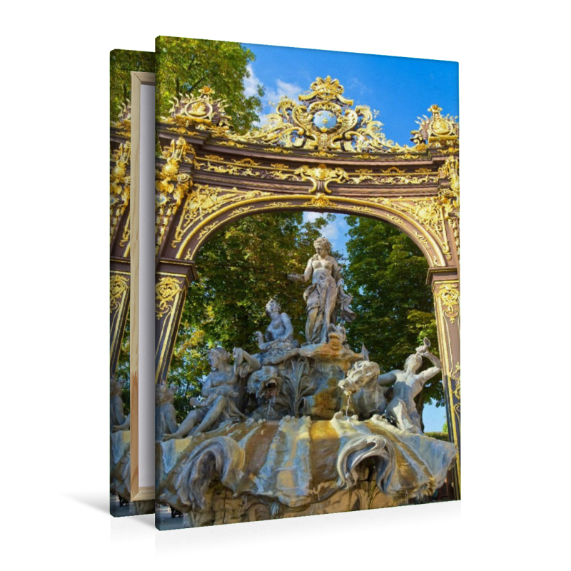Neptunbrunnen auf der Place Stanislas, Nancy