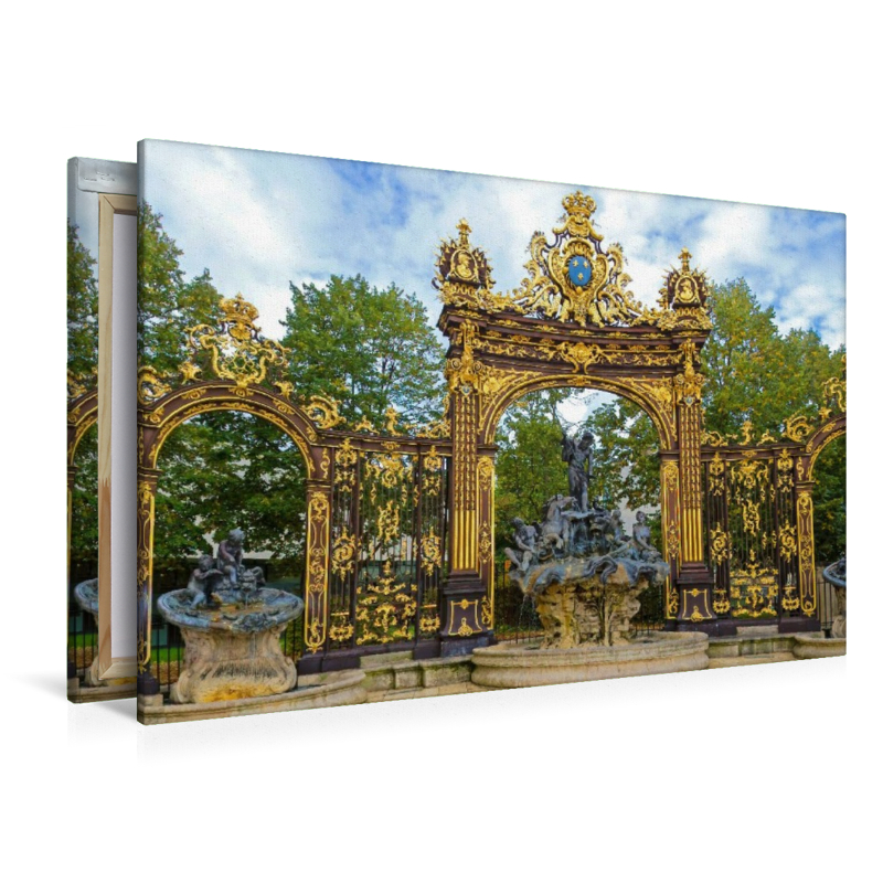 Neptunbrunnen auf der Place Stanislas, Nancy
