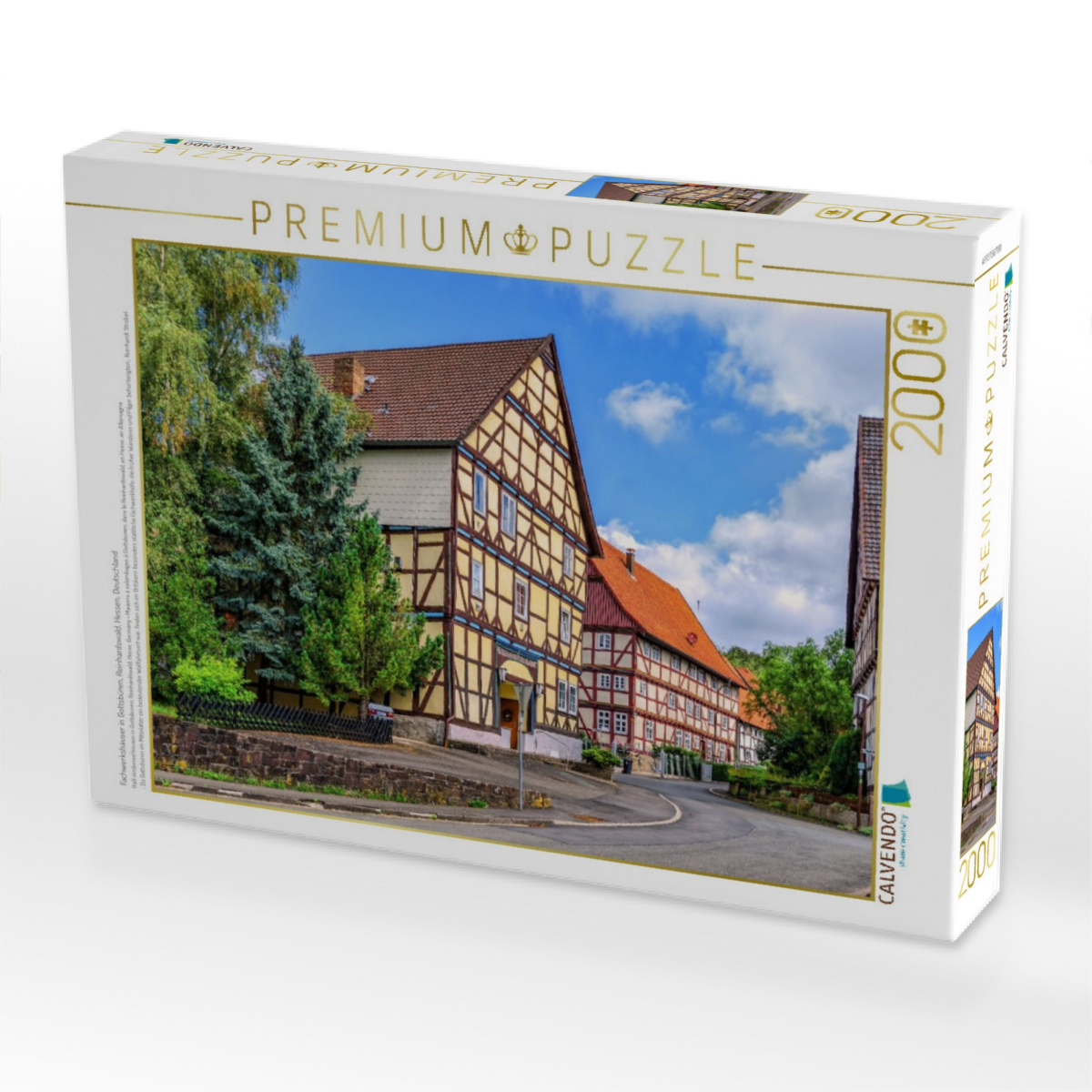 Fachwerkshäuser in Gottsbüren, Reinhardswald, Hessen, Deutschland