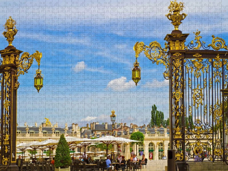 Goldene Gitter an der Place Stanislas, Nancy