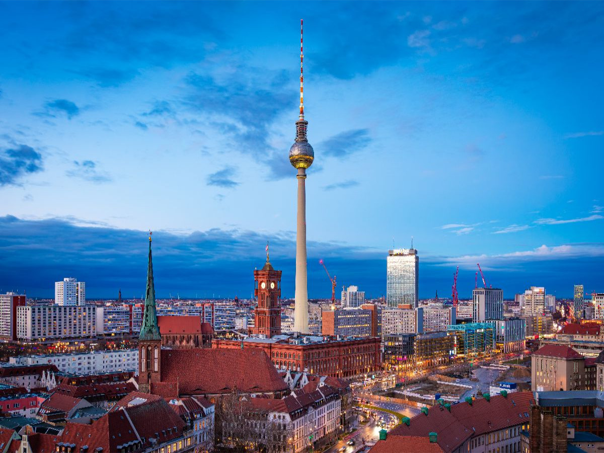 Berlin Mitte am Abend