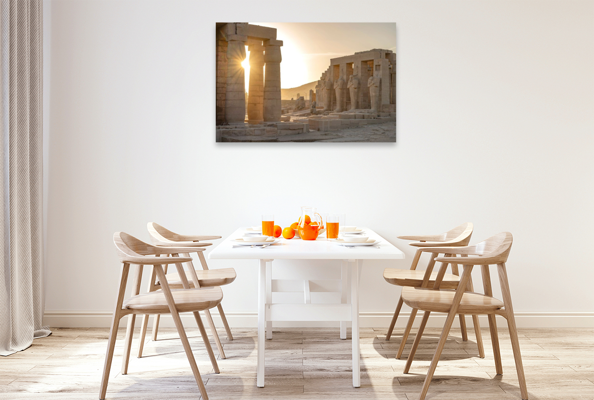 Das Ramesseum in Luxor, Ägypten