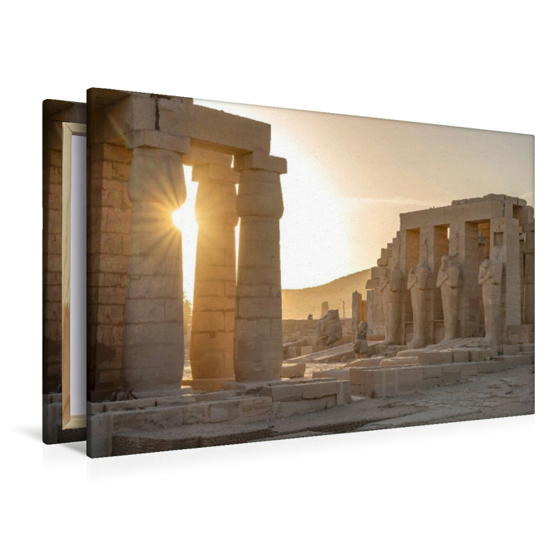 Das Ramesseum in Luxor, Ägypten