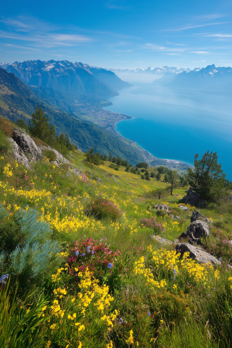 Genfer See Schweiz