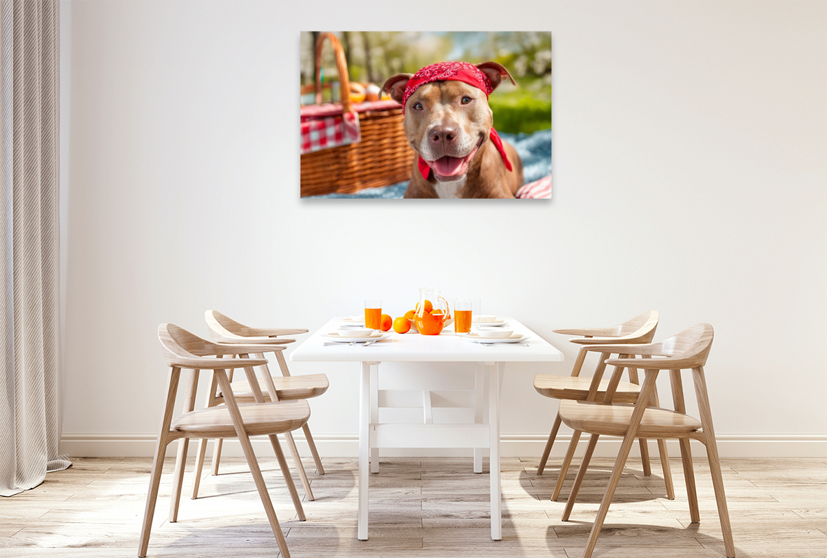 Pitbull - Bereit fürs Picknick