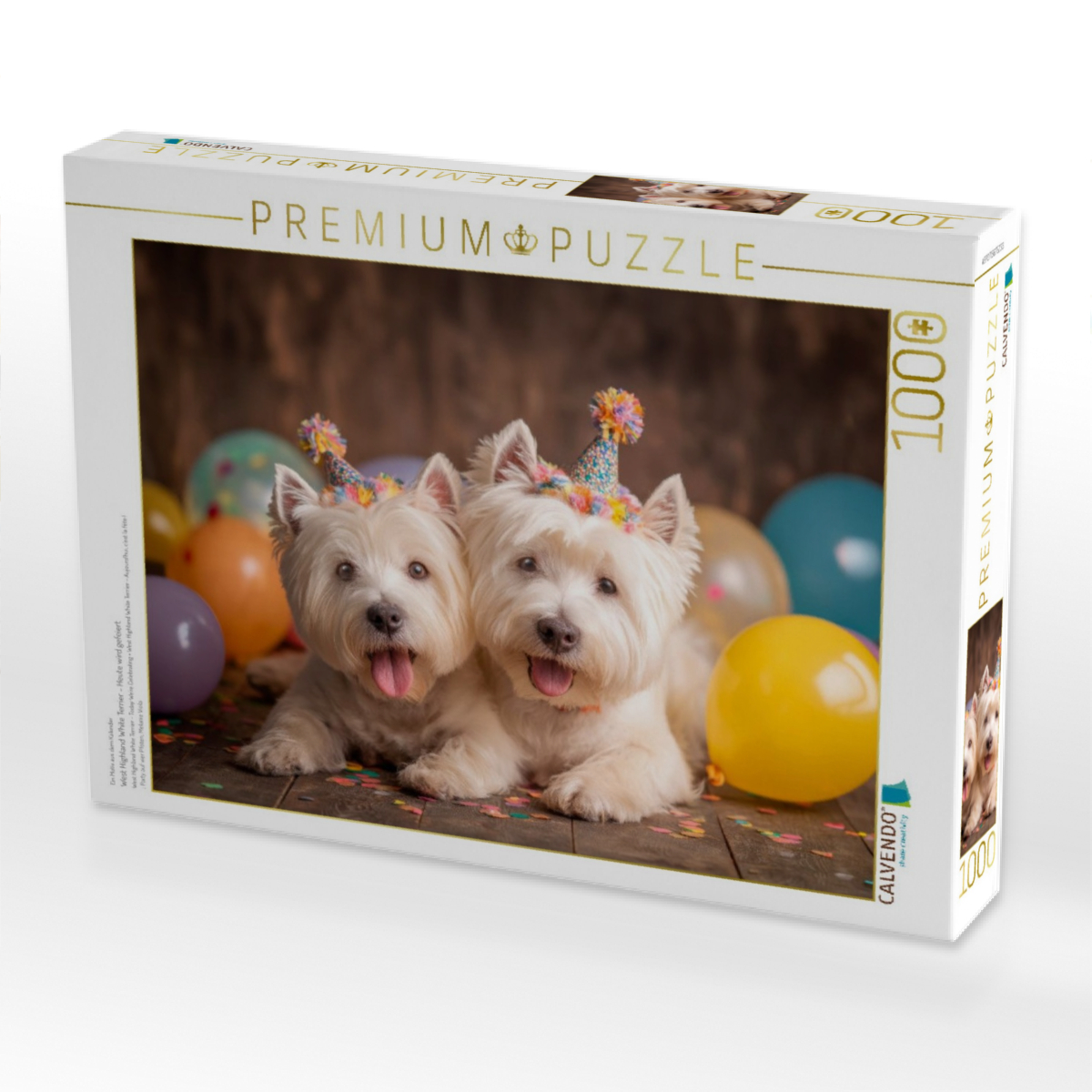 West Highland White Terrier - Heute wird gefeiert
