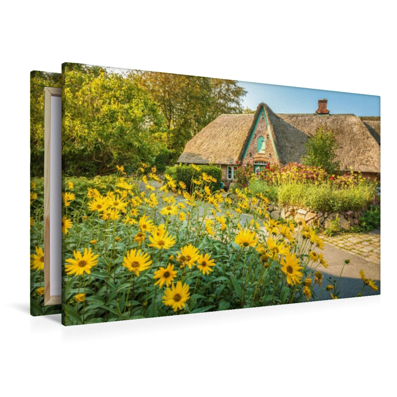 Historischer Hof mit Bauerngarten in Keitum auf Sylt