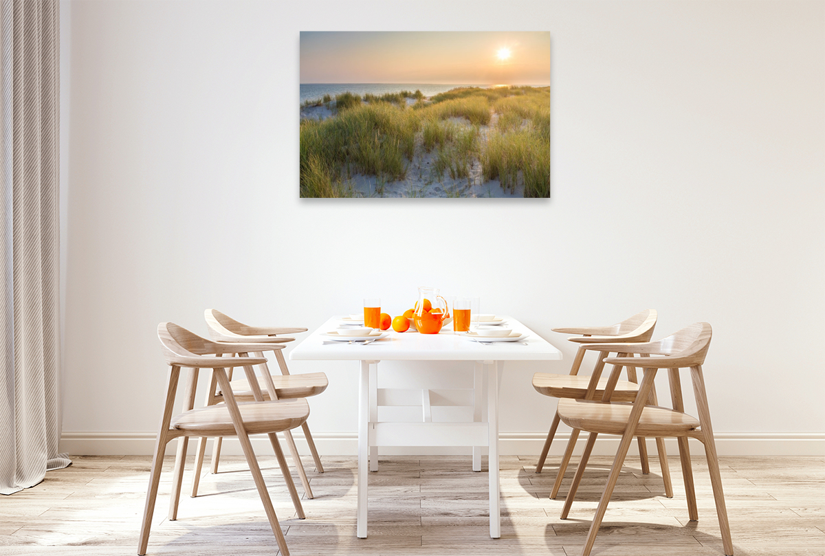 Sonnenaufgang im Naturschutzgebiet Ellenbogen auf Sylt