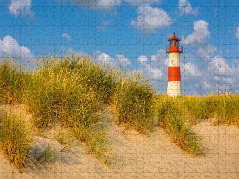 Dünenlandschaft am Leuchtturm List-Ost auf Sylt