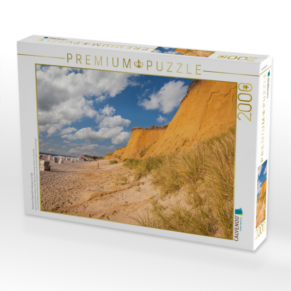 Strand am Roten Kliff in Kampen auf Sylt