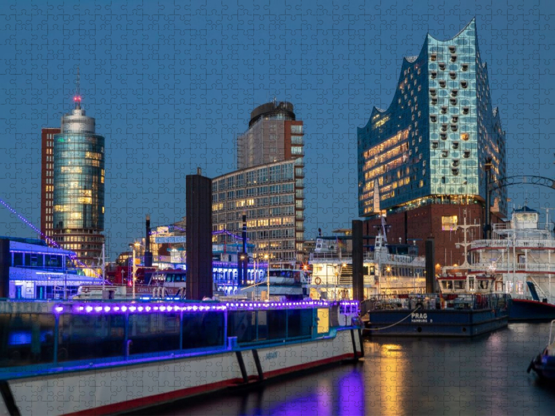 Hamburg - Hafencity am Abend