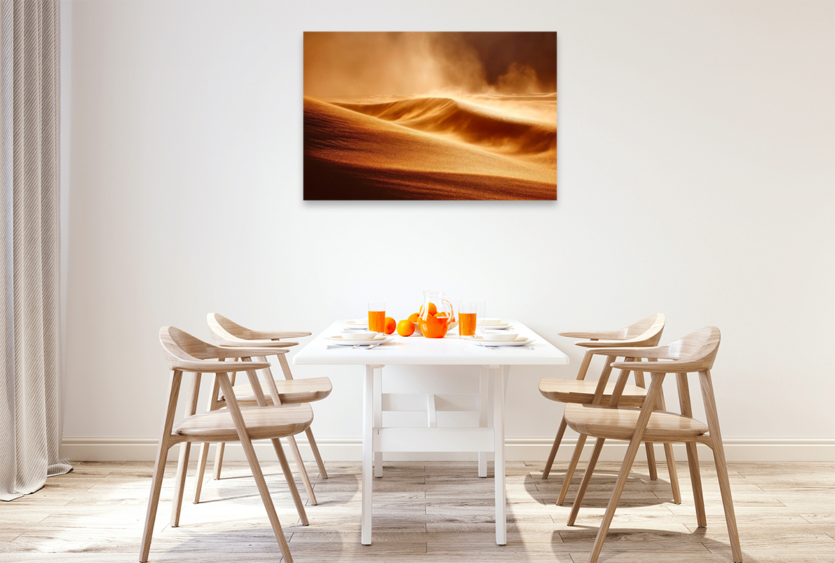 Goldener Sandsturm