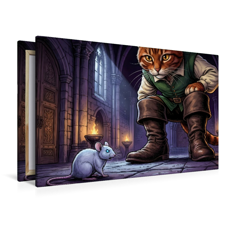 Der Kater trickst den Zauberer aus