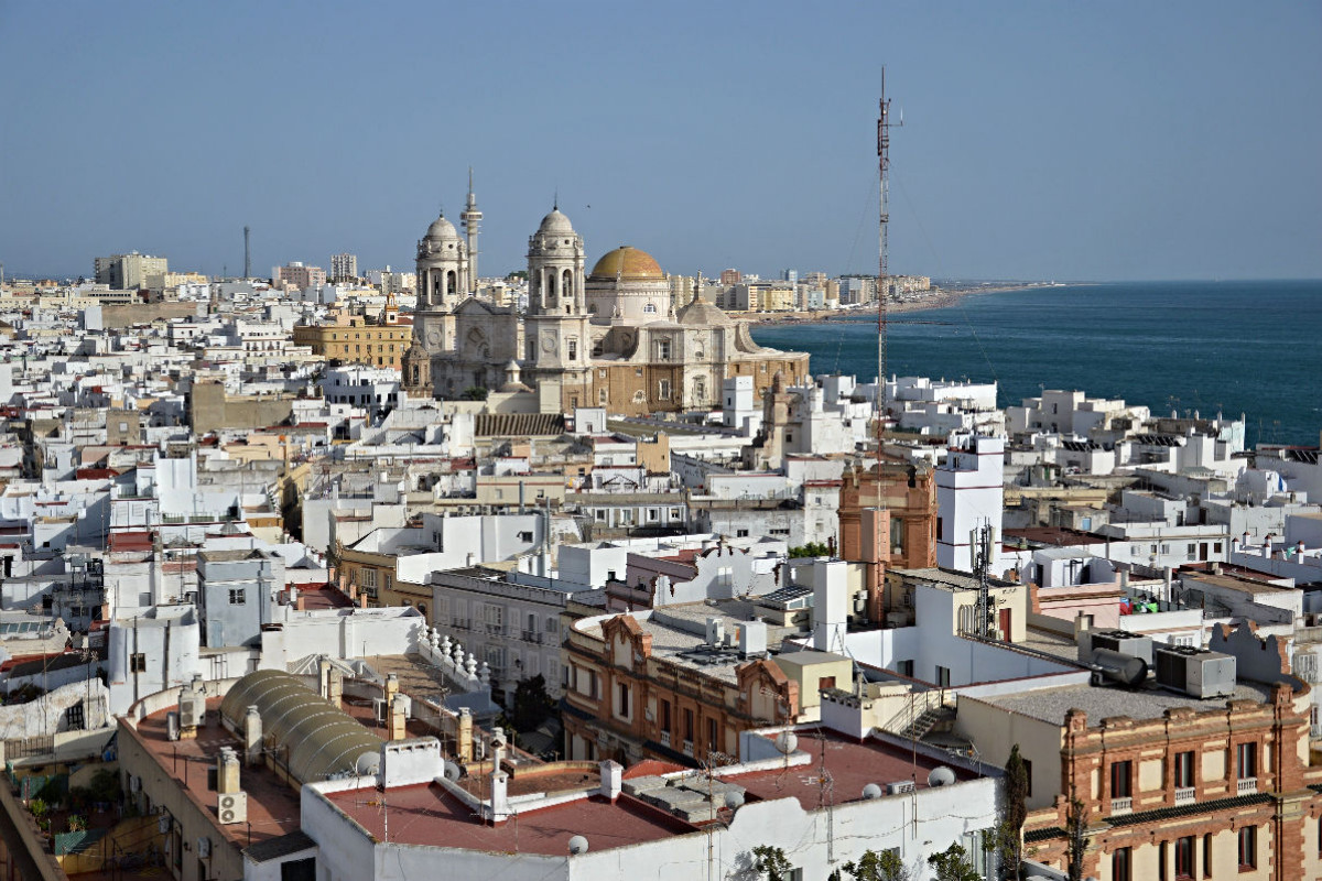 Stadtpanorama Cadiz