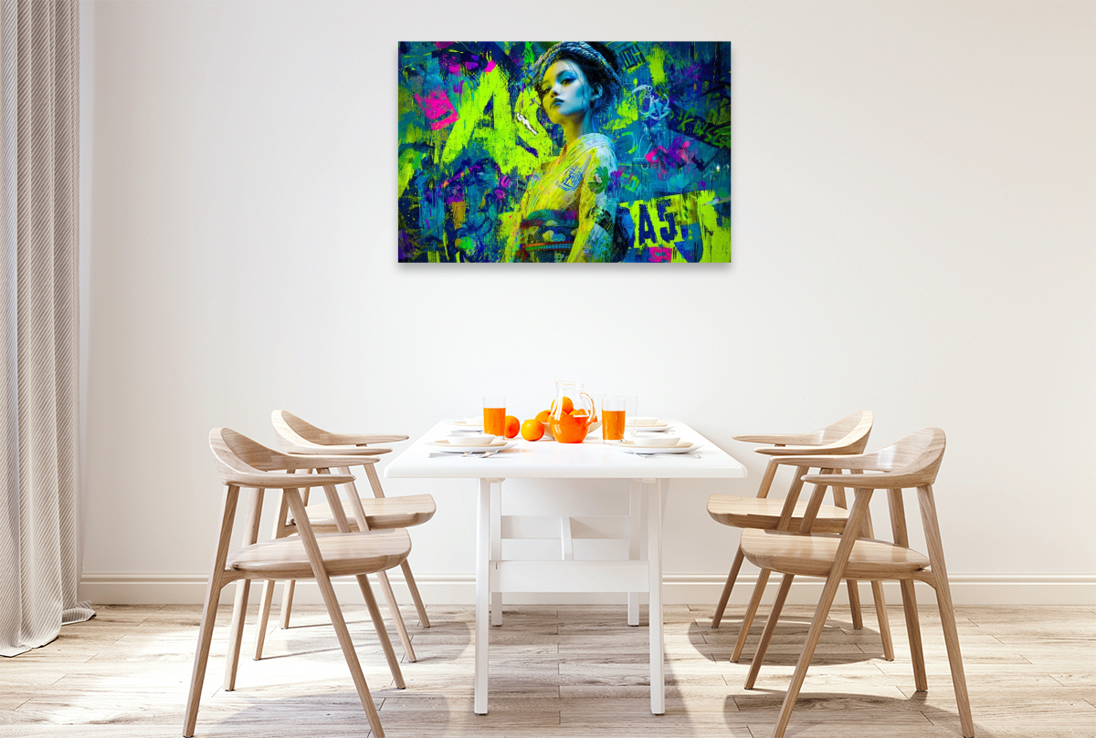 Ein Motiv aus dem Kalender Graffiti Dreams - Cyberpunk Streetart