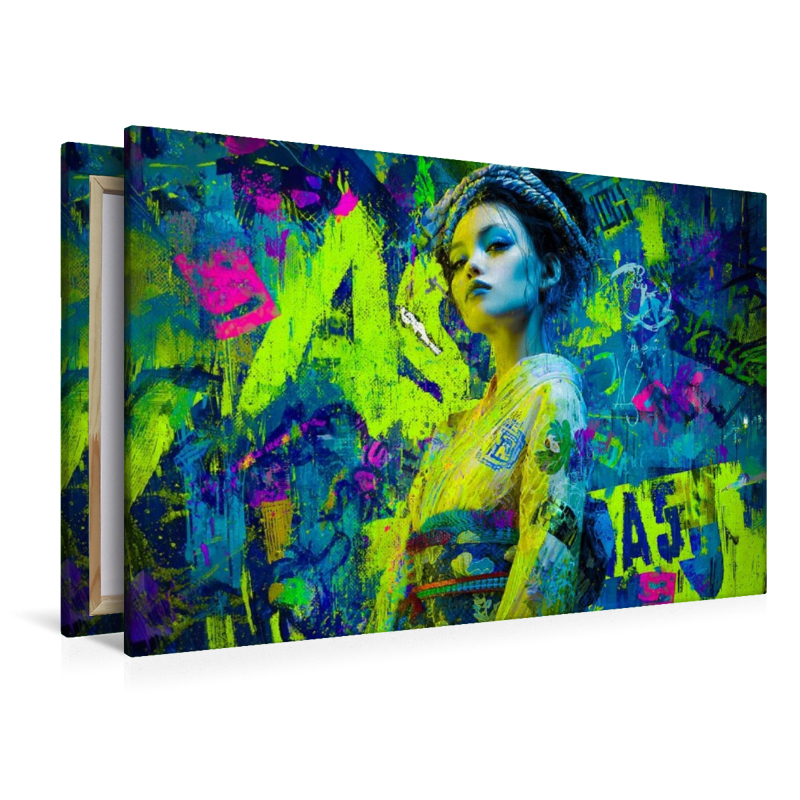 Ein Motiv aus dem Kalender Graffiti Dreams - Cyberpunk Streetart