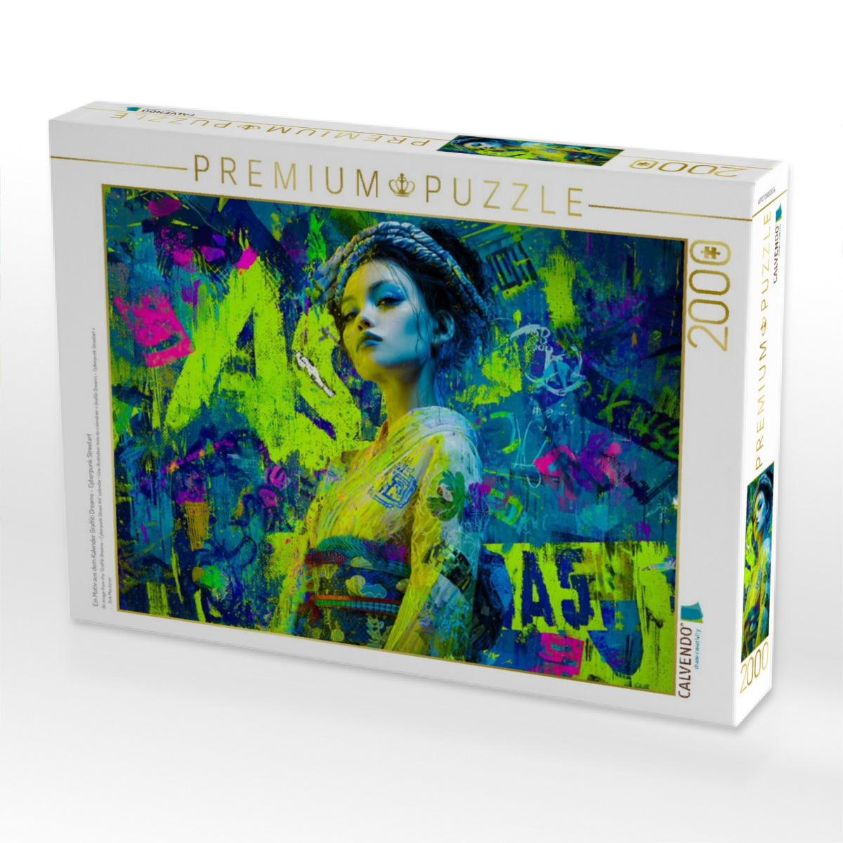 Ein Motiv aus dem Kalender Graffiti Dreams - Cyberpunk Streetart