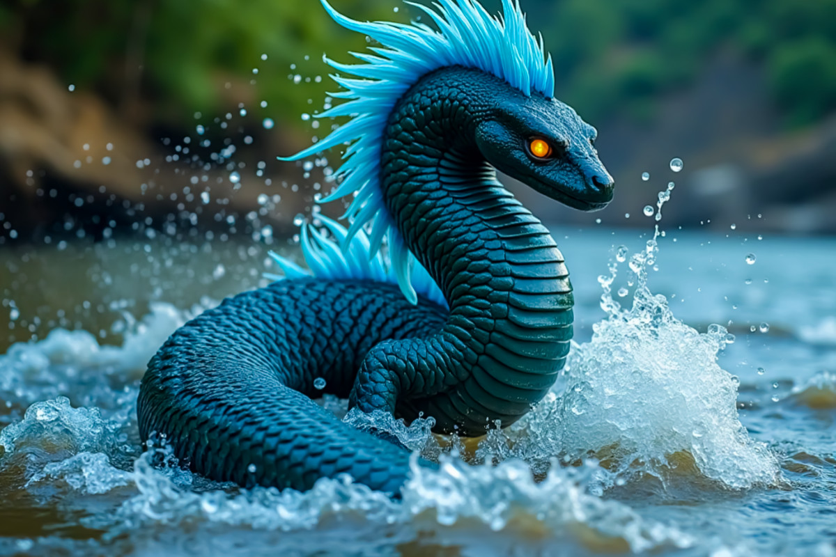 Nyami Nyami, der Flussgott