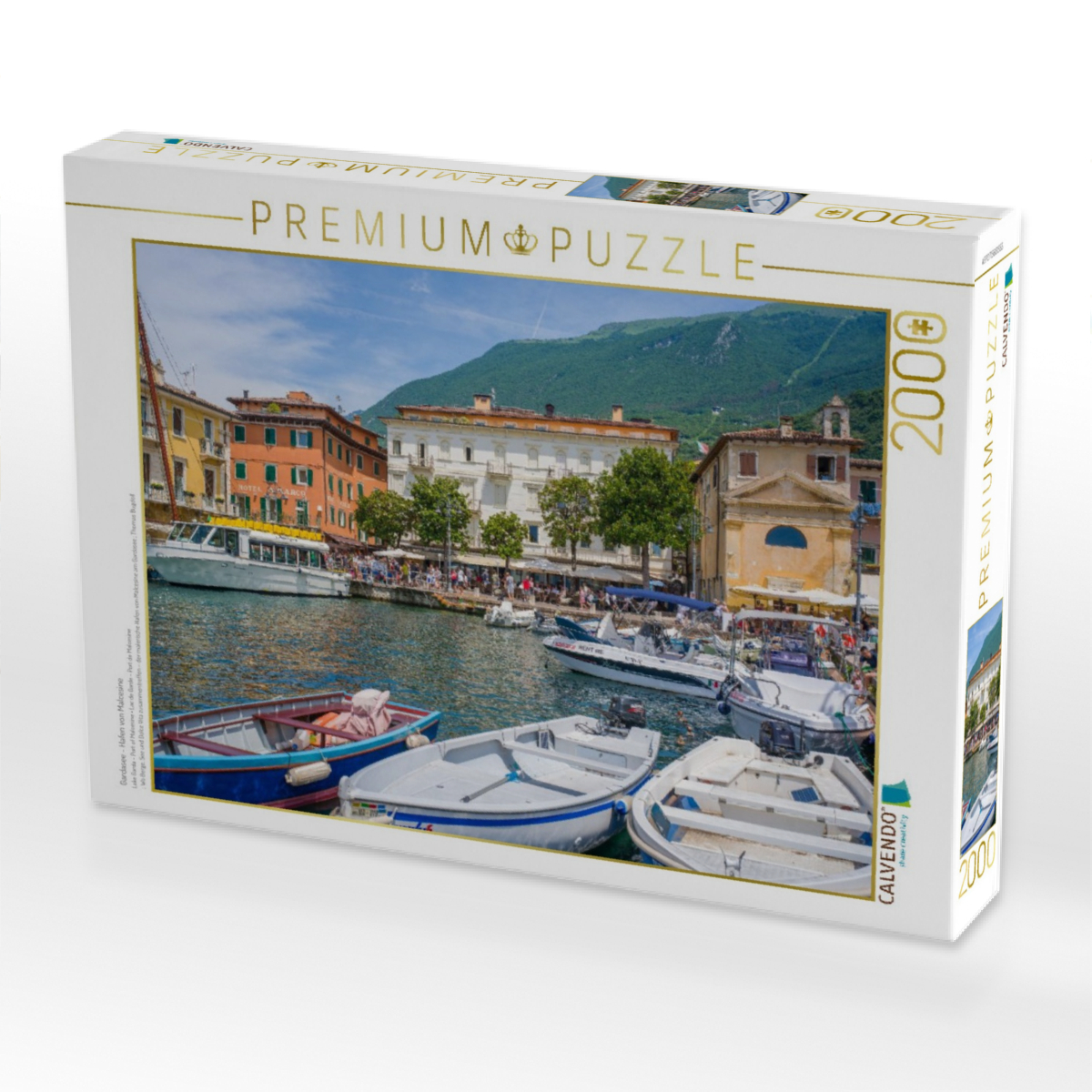 Gardasee - Hafen von Malcesine