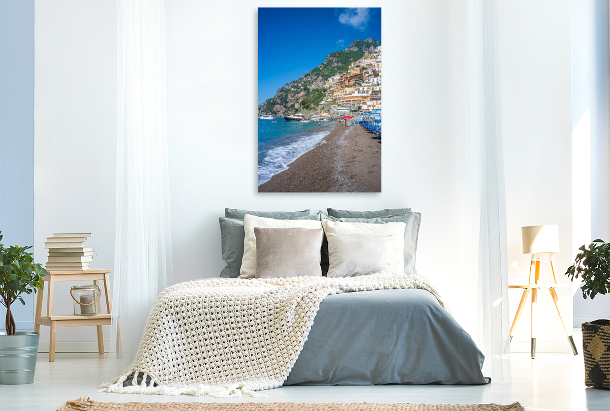 Amalfiküste - Am Strand von Positano