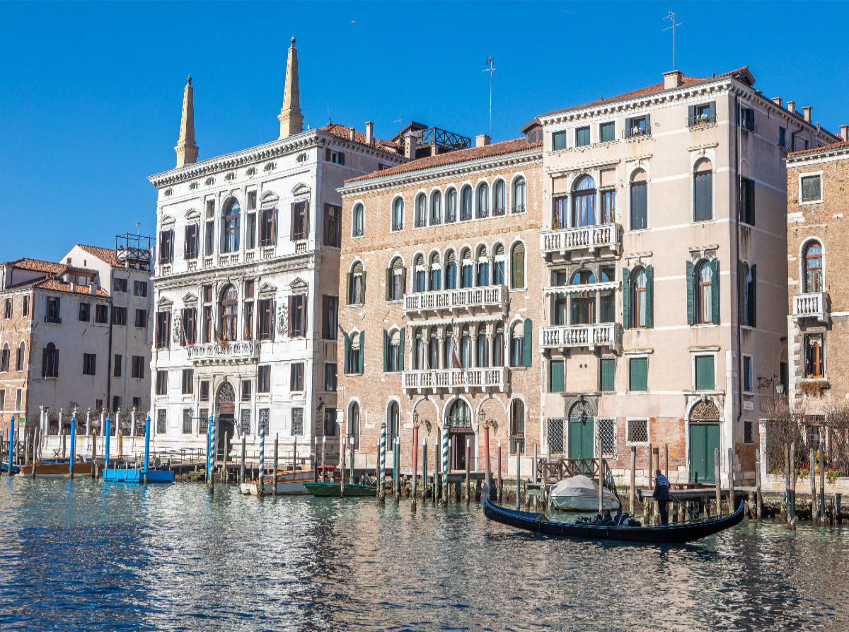 Venedig - Palazzi im Sestiere San Polo