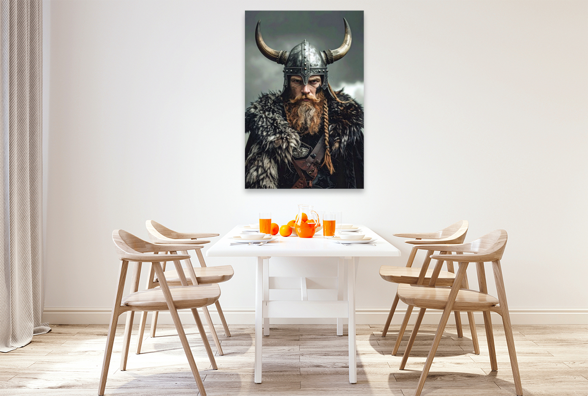Ein stolzer Wikingerkönig