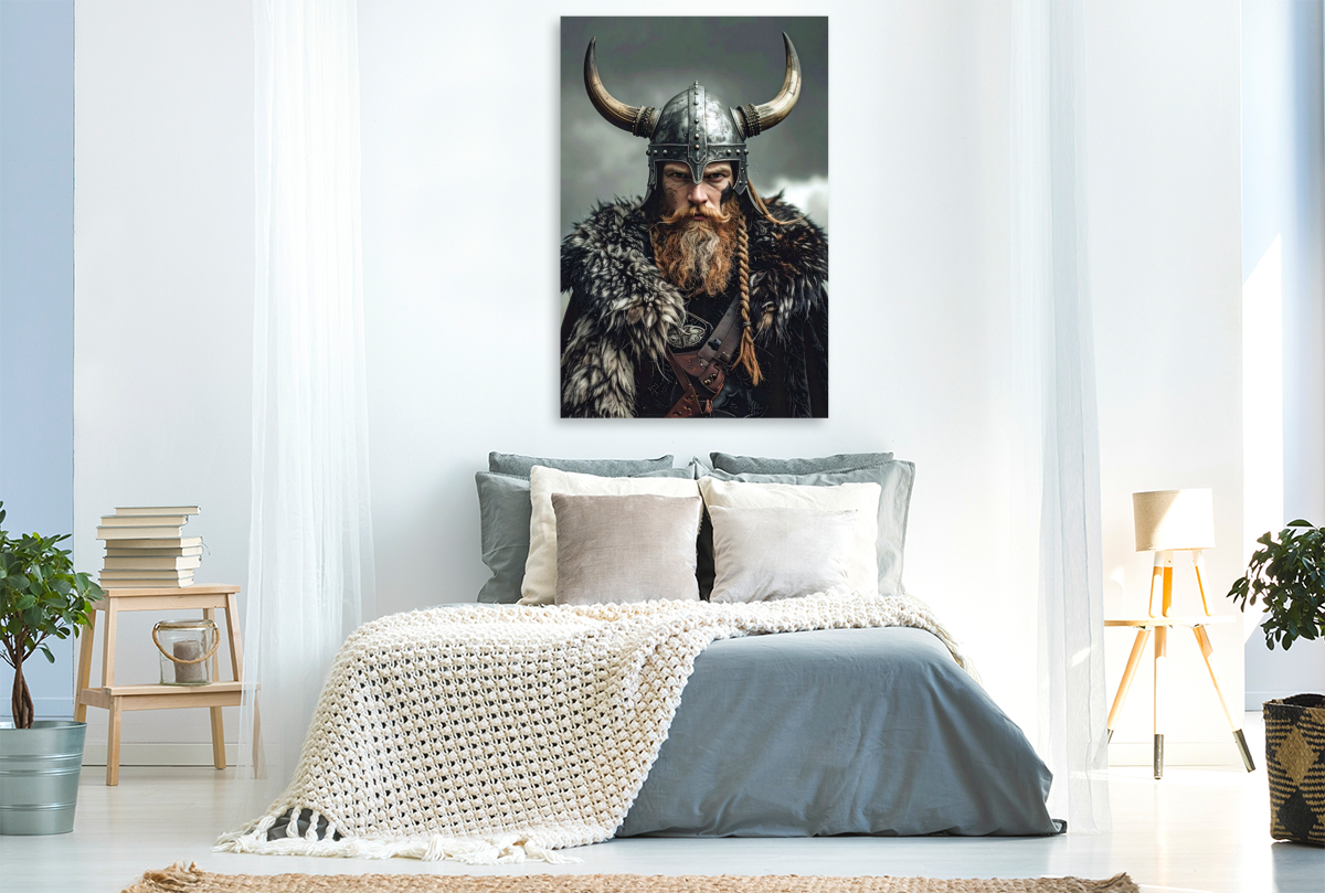 Ein stolzer Wikingerkönig