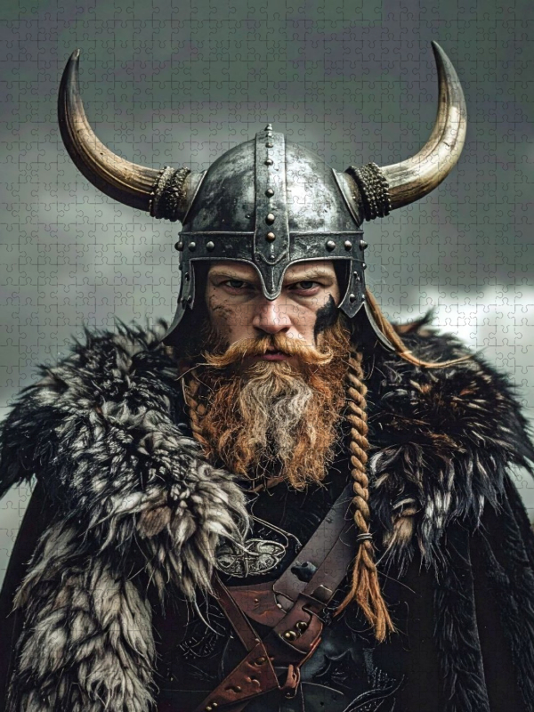 Ein stolzer Wikingerkönig