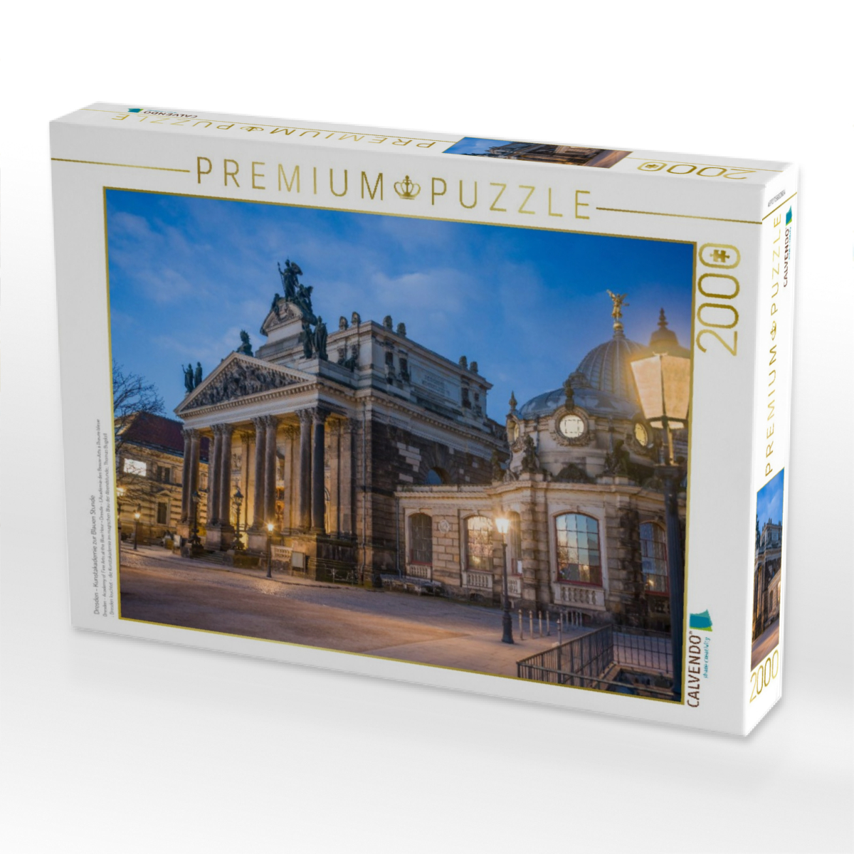 Dresden - Kunstakademie zur Blauen Stunde