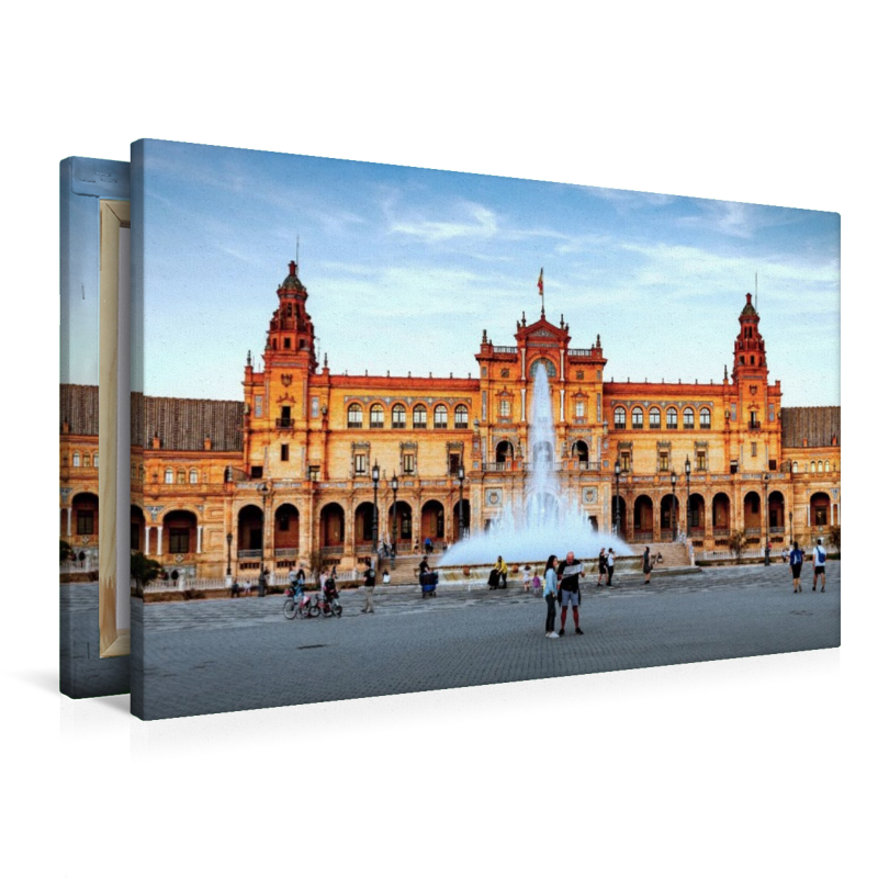 Plaza de Espana am Abend