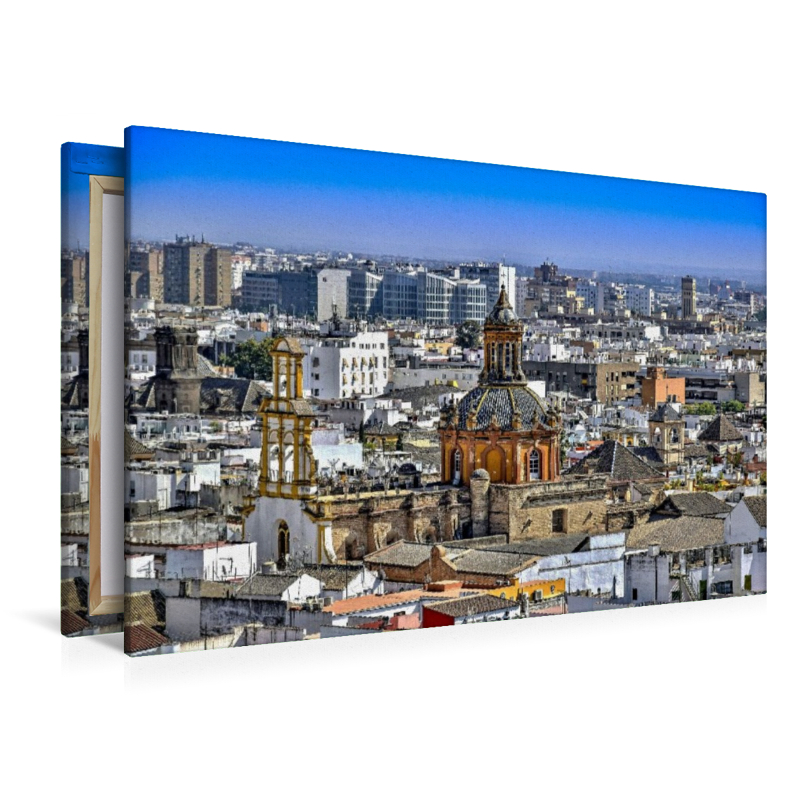 Sevilla Panorama mit San Luis de los Franceses Kirche