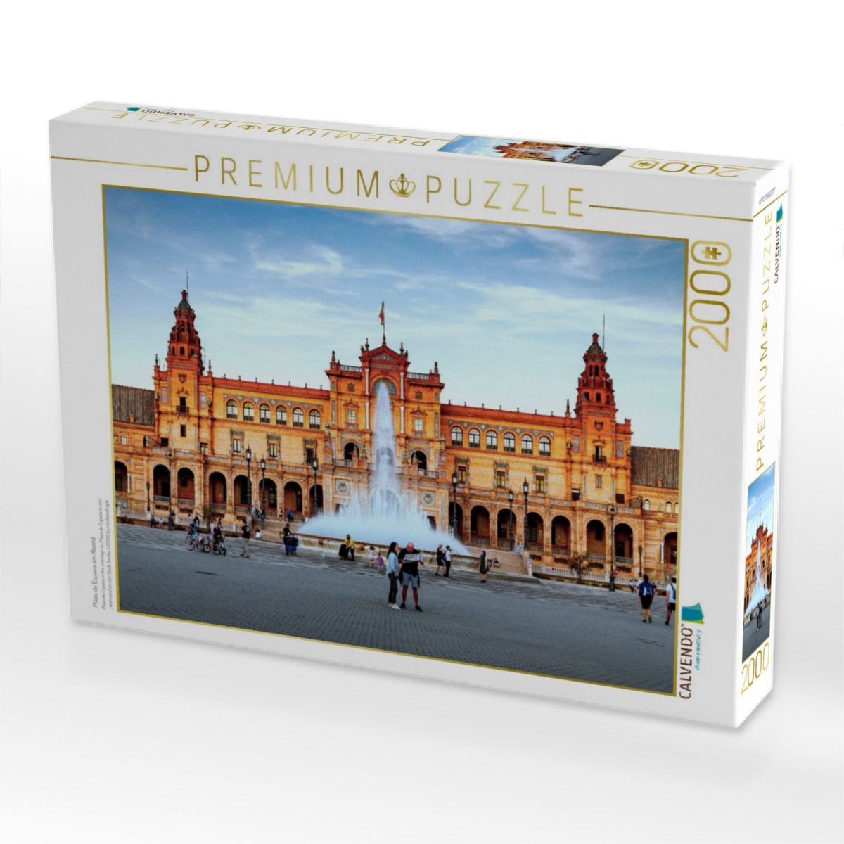 Plaza de Espana am Abend