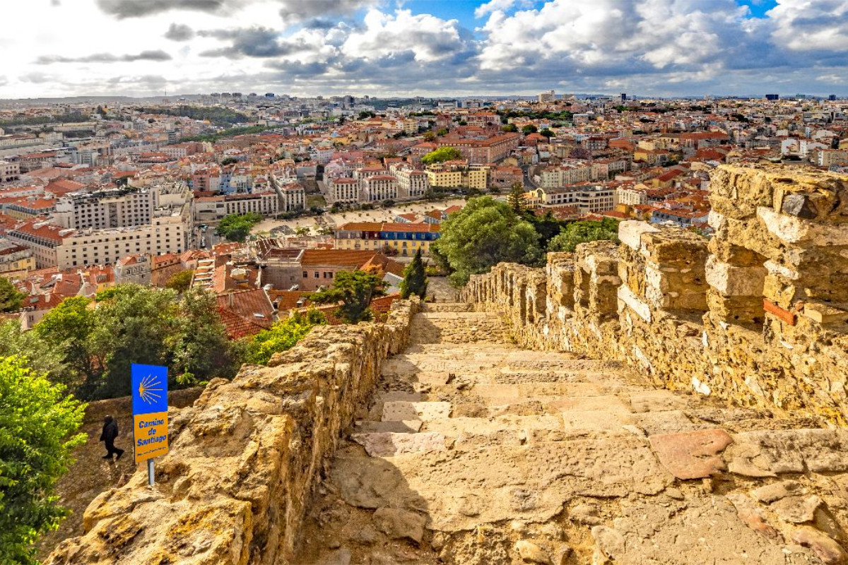 Startpunkt Lissabon - Vom Castelo de São Jorge hinein in das Abenteuer Caminho.