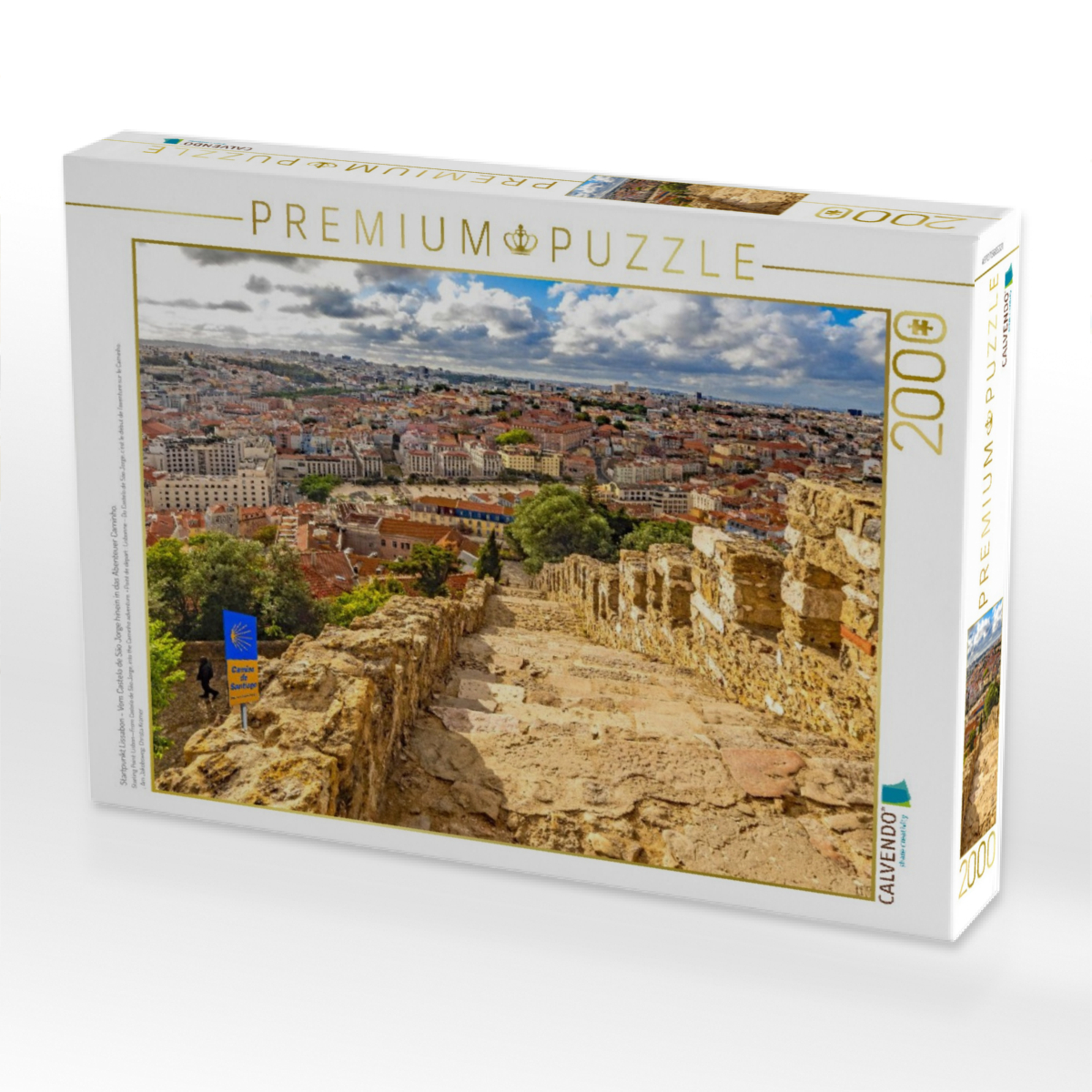 Startpunkt Lissabon - Vom Castelo de São Jorge hinein in das Abenteuer Caminho.